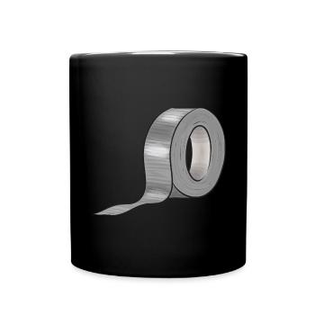 Duct Tape Duct Tape Artisan Masking Tape - Full Colour Mug - black - Front
