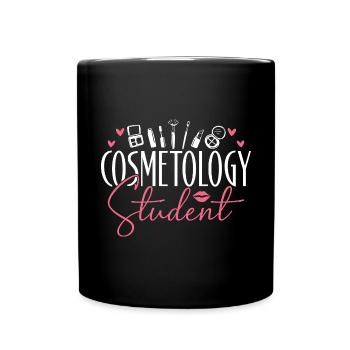 Cosmetologist Future - Tasse einfarbig - Schwarz - Vorne