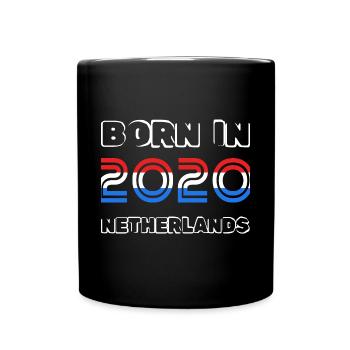 Netherlands 2020 - Full Colour Mug - black - Front