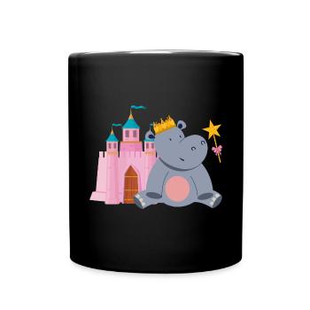 Hippopotame Hippopotame - Mug uni - noir - Devant