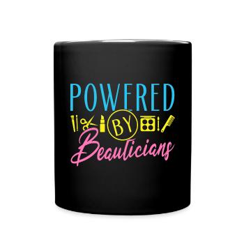 Skincare Esthetician Skin - Tasse einfarbig - Schwarz - Vorne