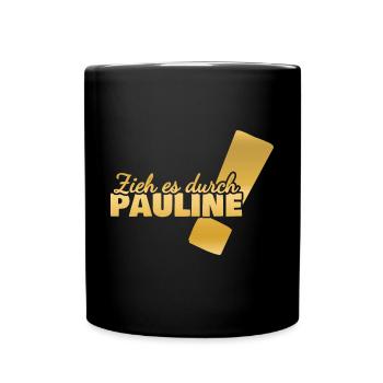 Pauline - Tasse einfarbig - Schwarz - Vorne