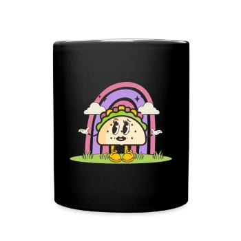 Taco - Tasse einfarbig - Schwarz - Vorne