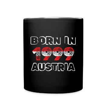 Geboren 1999 - Tasse einfarbig - Schwarz - Vorne