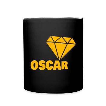 Gift for Oscar - Full Colour Mug - black - Front