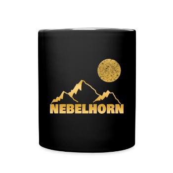 Geschenk für nebelhorn - Tasse einfarbig - Schwarz - Vorne
