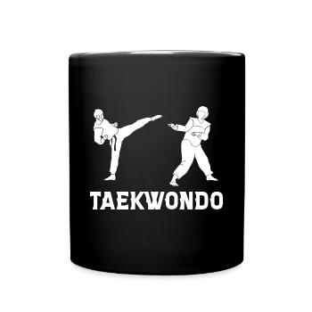 Taekwondo - Mug uni - noir - Devant