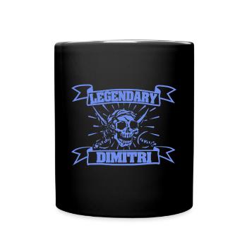 Cadeau pour Dimitri - Mug uni - noir - Devant