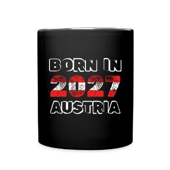 2027 - Tasse einfarbig - Schwarz - Vorne