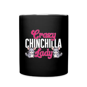 Chinchilla - Full Colour Mug - black - Front