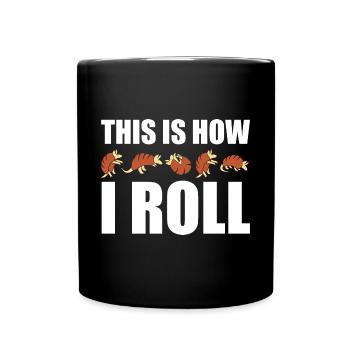 Armadillo Pet Armadillo Gift - Full Colour Mug - black - Front