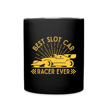 Best Slot Car Racer Ever Slot Car Gift - Full Colour Mug - black - Front