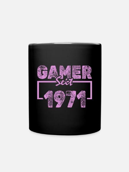 1971 - Tasse einfarbig - Schwarz