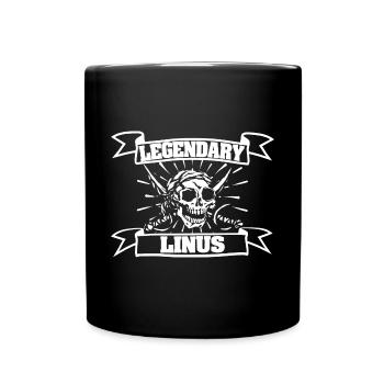Gift for Linus - Full Colour Mug - black - Front