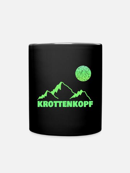 Klettern krottenkopf - Tasse einfarbig - Schwarz