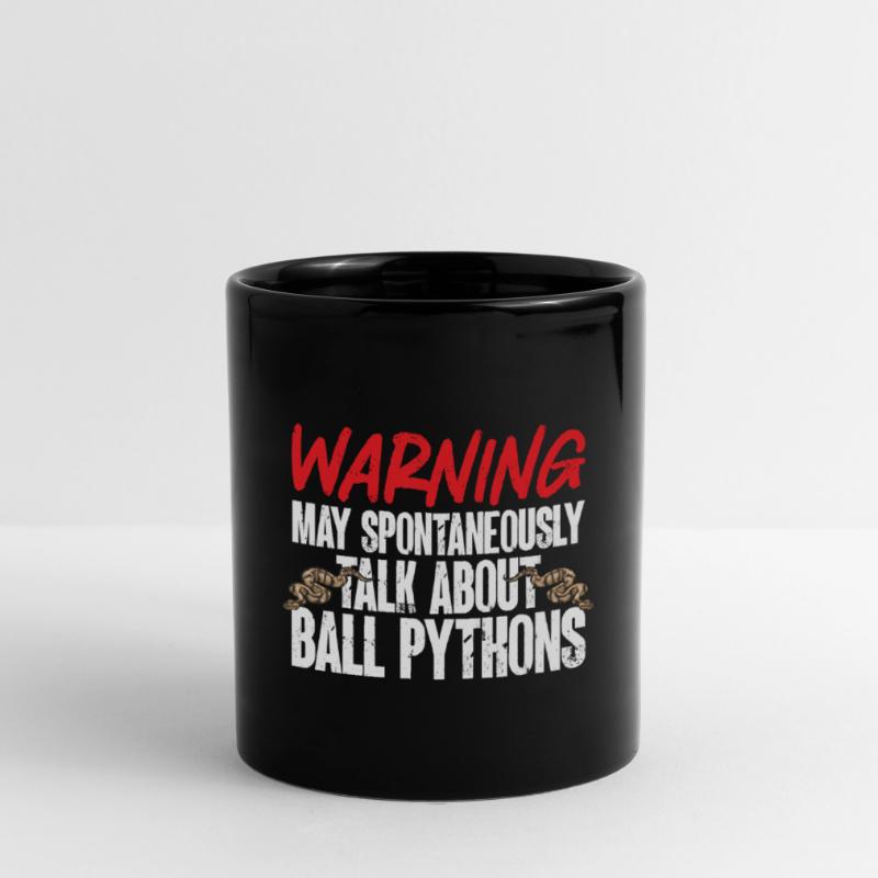 Ball Python Schlange Königspython Tasse einfarbig