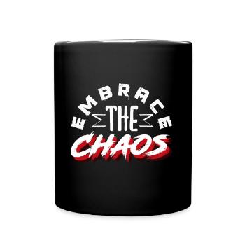 Embrace Your Quirks - Authenticity Is Gorgeous - Full Colour Mug - black - Front