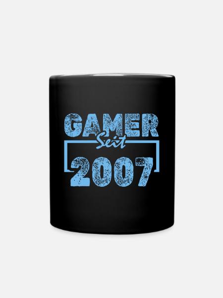 2007 - Tasse einfarbig - Schwarz