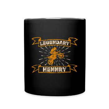 Cadeau pour Hennry - Mug uni - noir - Devant