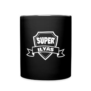 Gift for Ilyas - Full Colour Mug - black - Front