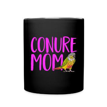 Molina Parakeet Parrot Bird Parakeet - Full Colour Mug - black - Front