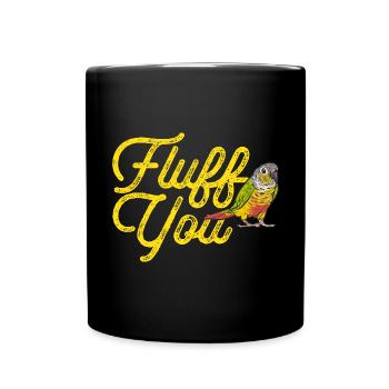 Molina Parakeet Parrot Bird Parakeet - Full Colour Mug - black - Front