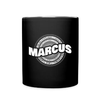 Gift idea Marcus - Full Colour Mug - black - Front