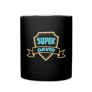 David - Mug uni - noir - Devant