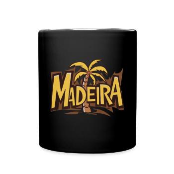 Madère, Portugal - Mug uni - noir - Devant
