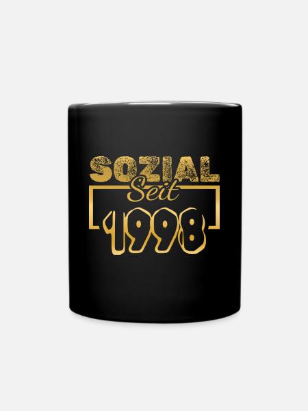 Travailleur social 1998 - Mug uni - noir