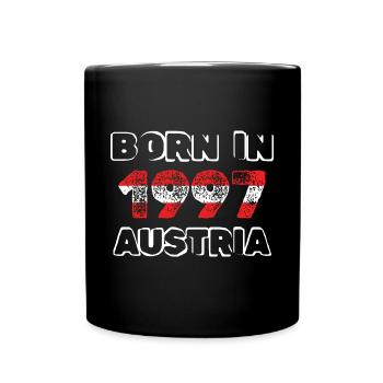 Austria 1997 - Full Colour Mug - black - Front