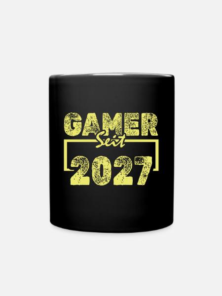 Zocken 2027 - Tasse einfarbig - Schwarz