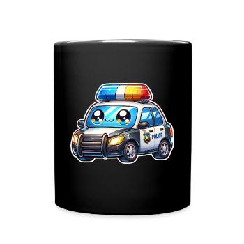 Police - Full Colour Mug - black - Front