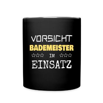 Cadeau pour sauveteur - Mug uni - noir - Devant