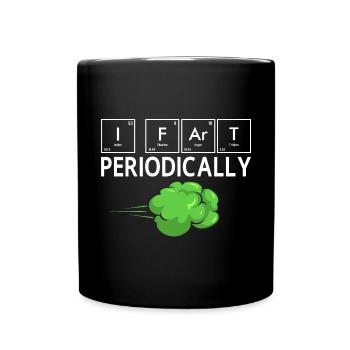 fart farting farting farting - Full Colour Mug - black - Front