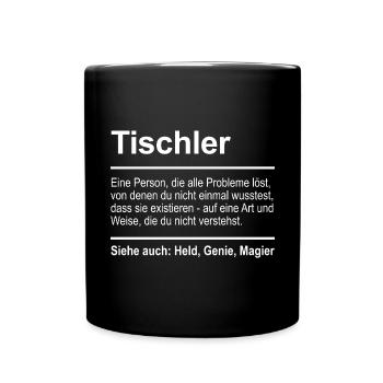 Carpenter - Full Colour Mug - black - Front