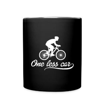 Vélo Cyclisme Amateur de vélo Dicton - Mug uni - noir - Devant