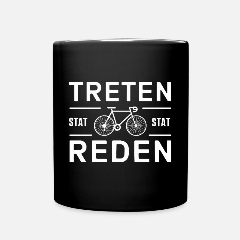 Radfahrer Radfahren Radrennen für einen - Tasse einfarbig - Schwarz
