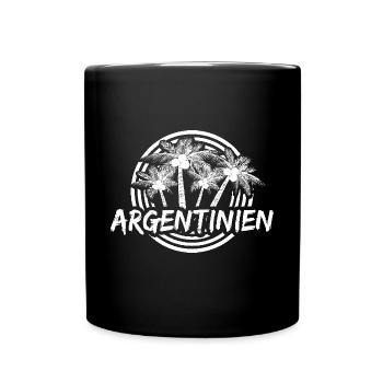 Argentina as a holiday - Full Colour Mug - black - Front