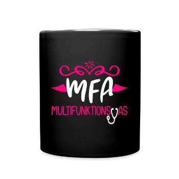 MFA As Medical Assistant - Full Colour Mug - black - Front