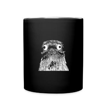 Potoo - Bird - Full Colour Mug - black - Front