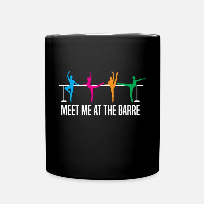 Ballett Ballerina - Tasse einfarbig - Schwarz