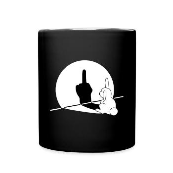 Lapin Majeur - Mug uni - noir - Devant