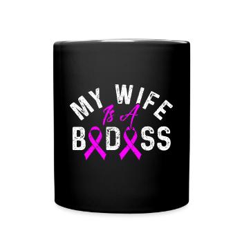 Krebs - Tasse einfarbig - Schwarz - Vorne