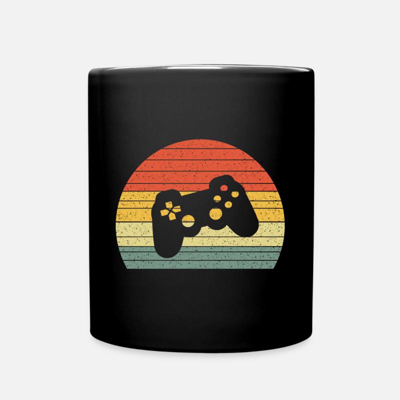 Controller Vintage Retro - Tasse einfarbig - Schwarz