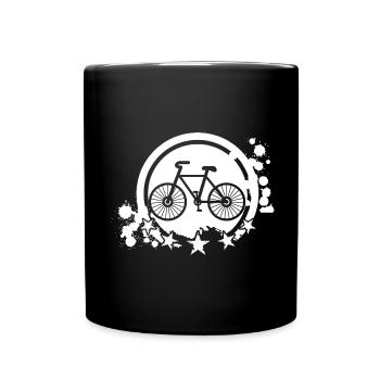 Bicycle - Full Colour Mug - black - Front