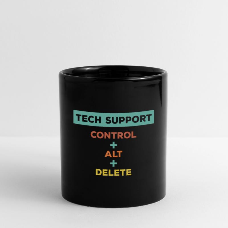 Ctrl Alt Delete Tech Support Full Colour Mug
