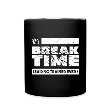 Workout Personal Trainer Fitness Lifestyle Gesche - Full Colour Mug - black - Front