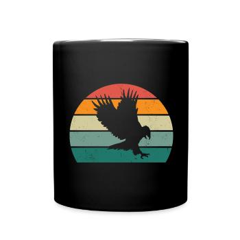 Fauconnerie Oiseau de proie Falconer Pickling Idée cadeau - Mug uni - noir - Devant