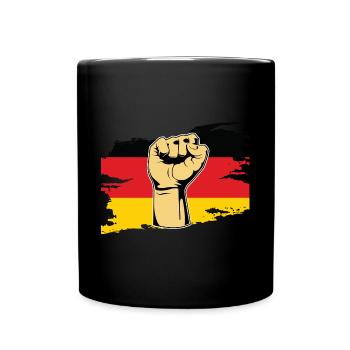 Faust Allemagne allemande - Mug uni - noir - Devant